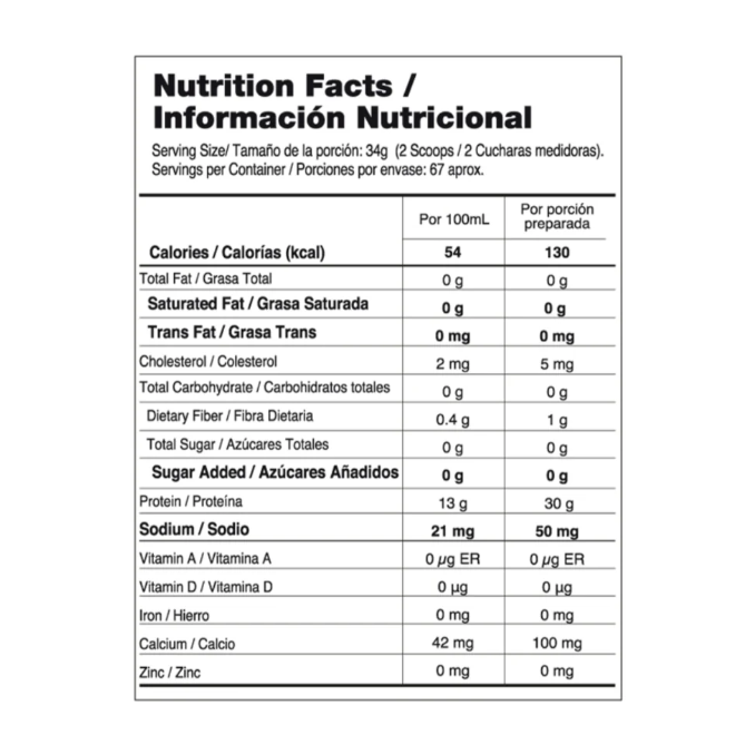 PROTEINA AISLADA - ISOLATE GOURMET 5 LB