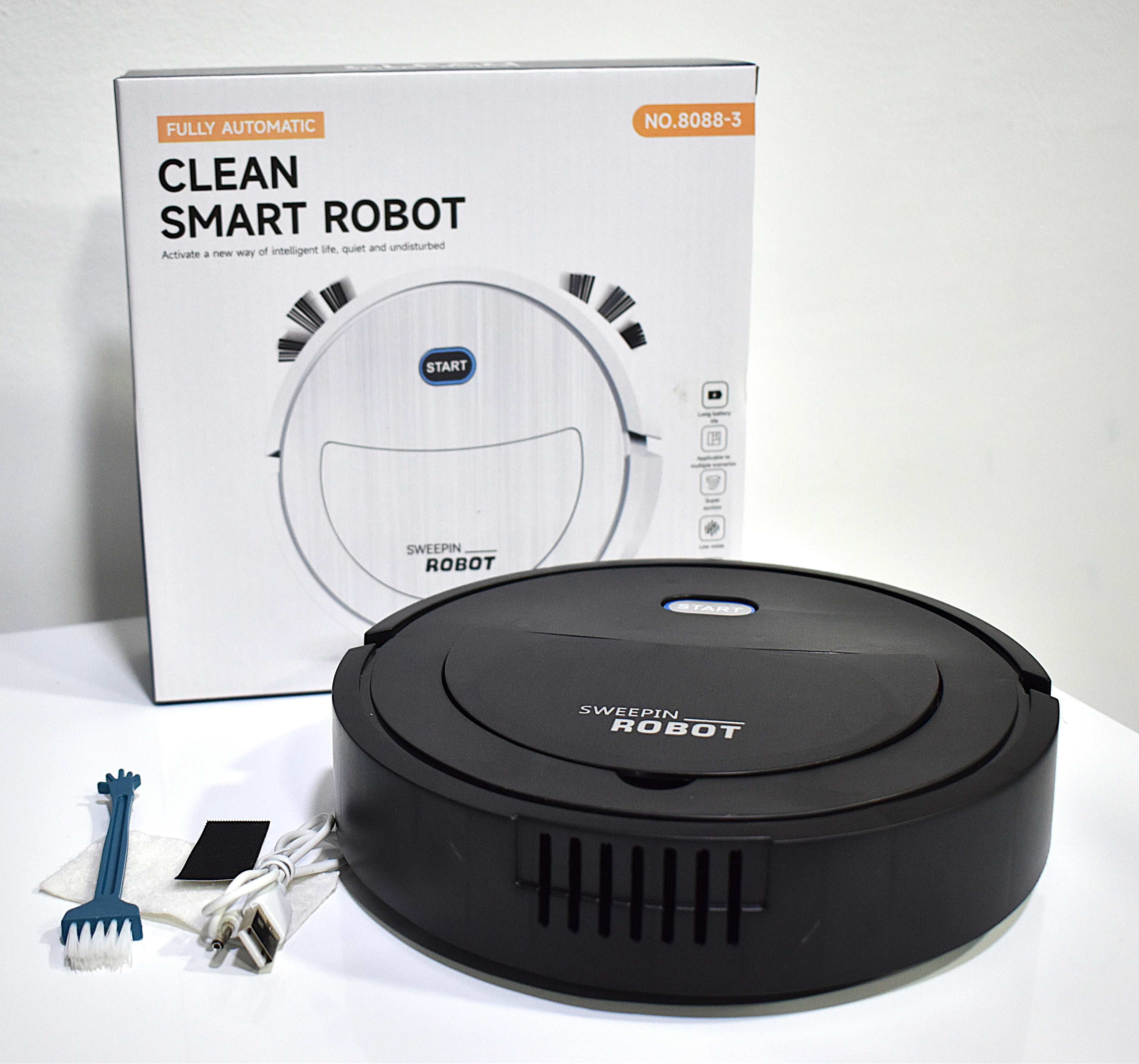 Aspiradora Robot Inteligente 3 en 1 - Barre, Aspira y Trapea Automaticamente