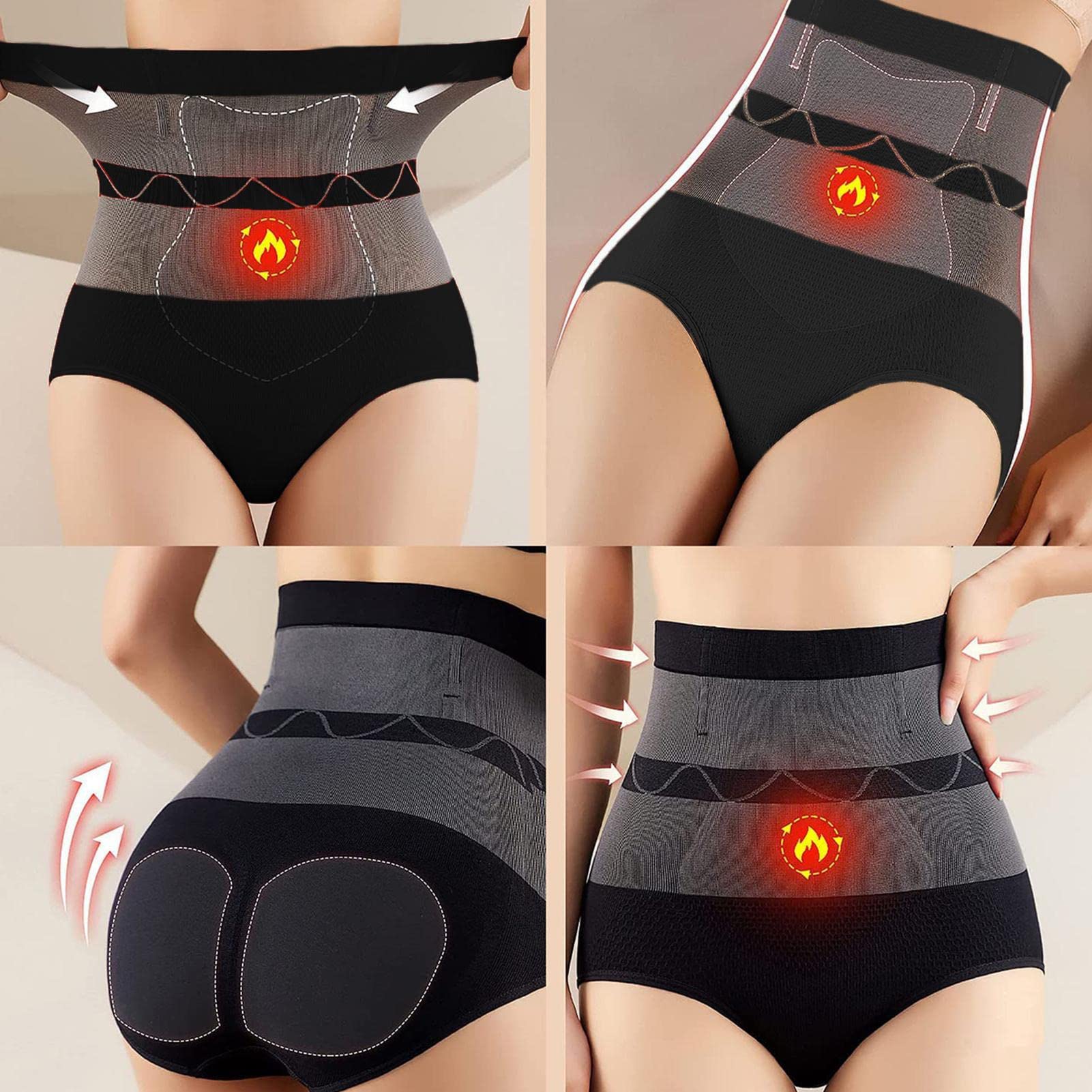 Panty Faja Terapia Magnética - Control Abdomen y Alivio Menstrual