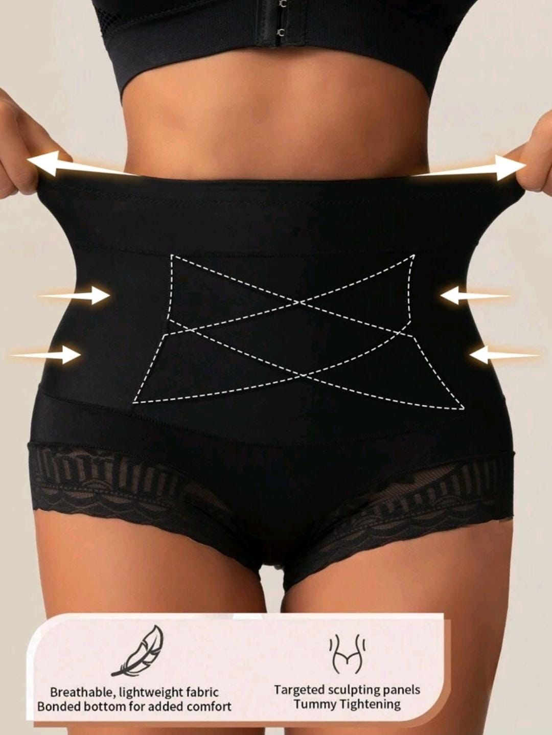 Panty Moldeador Cintura Alta Mujer - Línea Perfecta y Glúteos Realzados