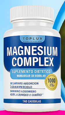 Magnesium Complex 8 en 1 - Sueno, Musculos y Huesos