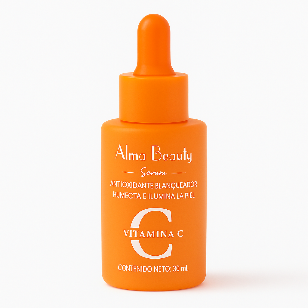 Serum Vitamina C con Acido Hialuronico – Alma Beauty 30ml