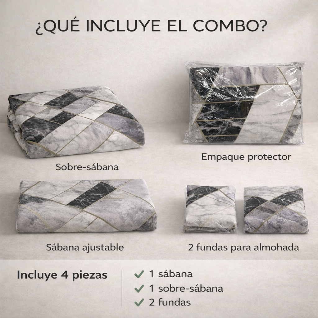Sabanas Queen 1.60x1.90 - 9 Disenos Disponibles | Envio el Mismo Dia