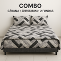 Sabanas Queen 1.60x1.90 - 9 Disenos Disponibles | Envio el Mismo Dia