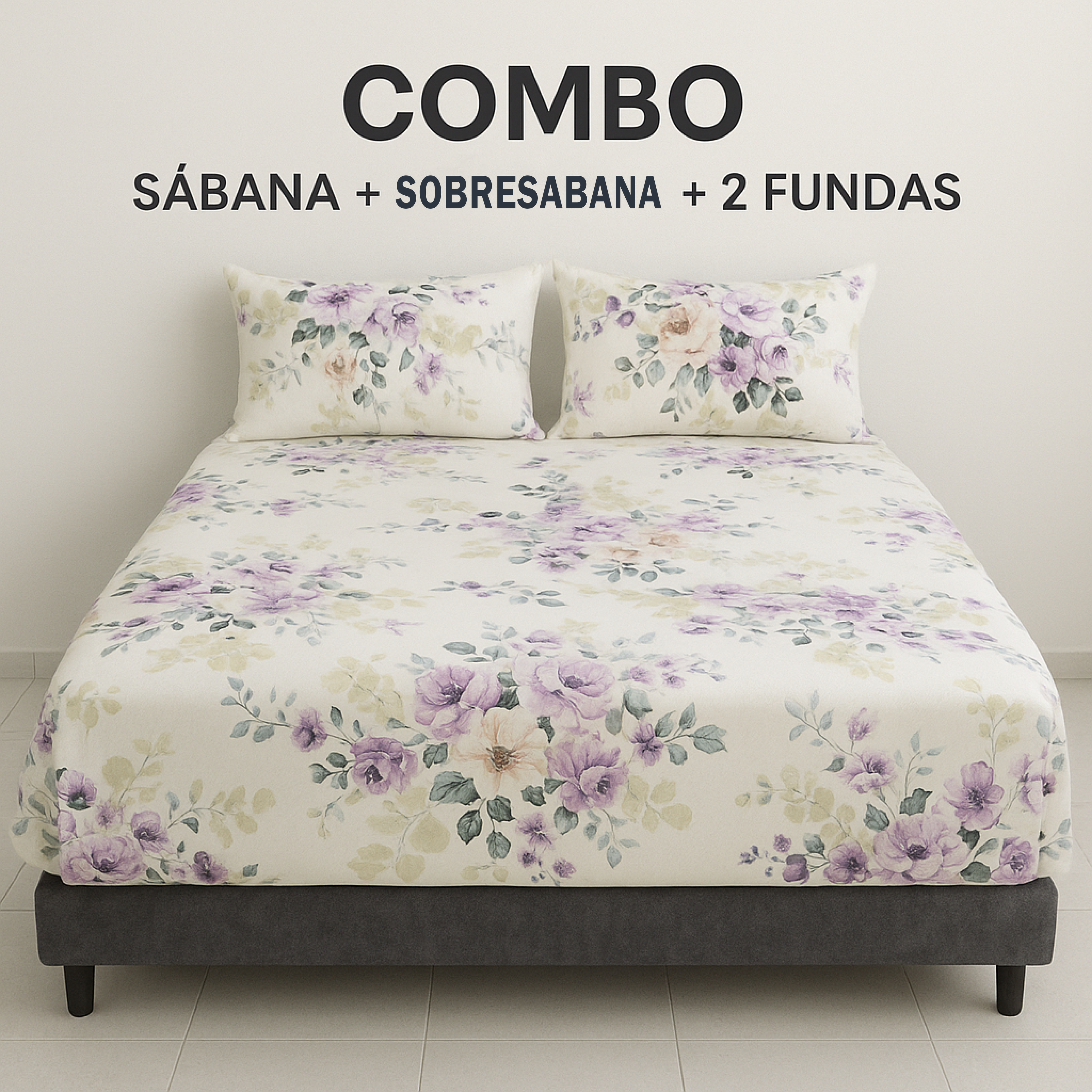 Sabanas Queen 1.60x1.90 - 9 Disenos Disponibles | Envio el Mismo Dia
