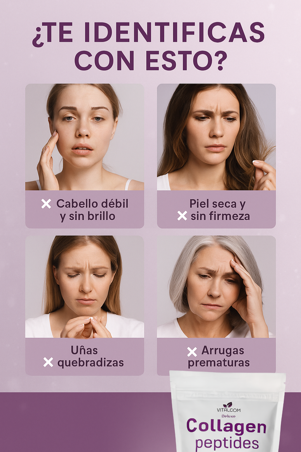 Deluxe Collagen Peptides - Colágeno Hidrolizado con Biotina y CoQ10
