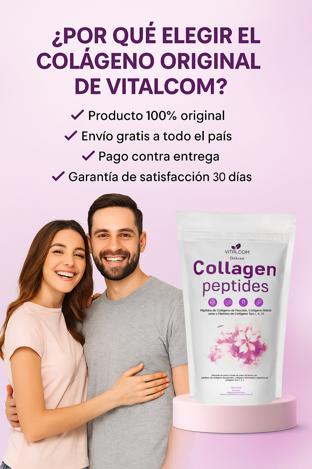 Deluxe Collagen Peptides - Colágeno Hidrolizado con Biotina y CoQ10
