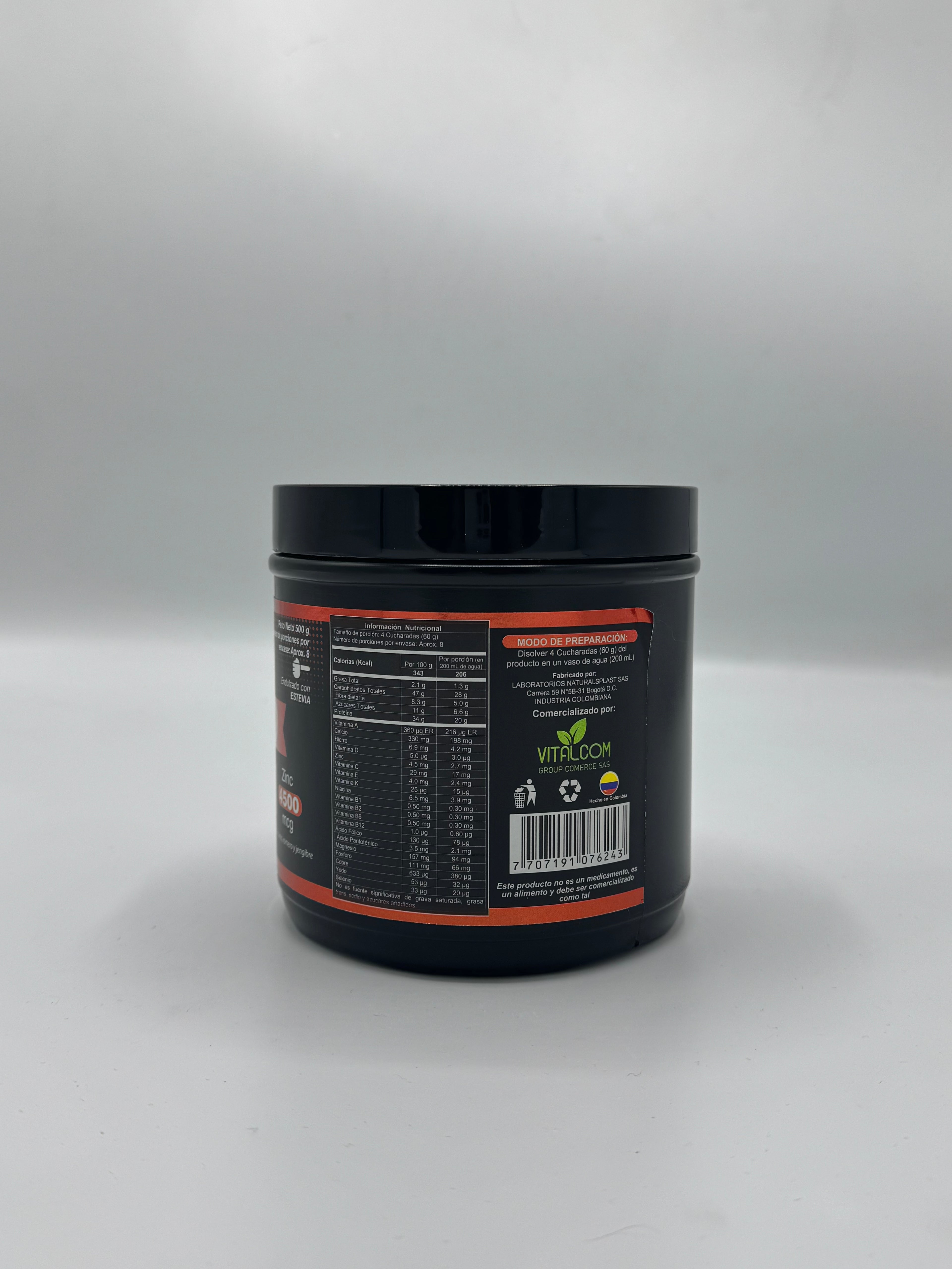 OSSTEOS-D | Suplemento en Polvo para Articulaciones y Huesos con Colágeno, Cúrcuma y Calcio