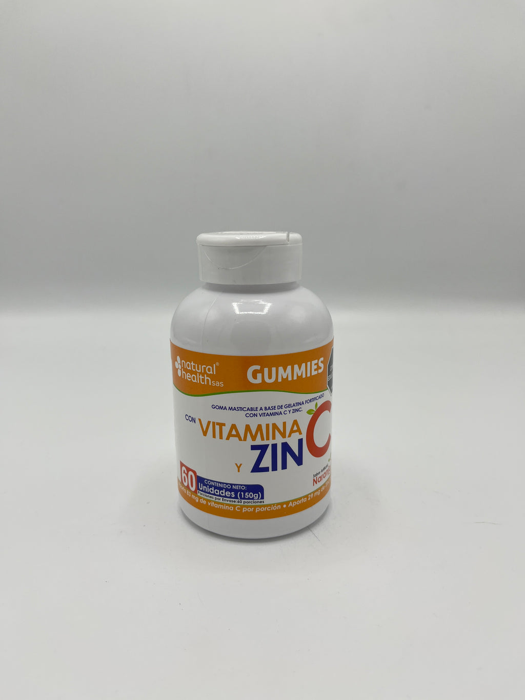 Gummies de Vitamina C y Zinc x60 - Refuerzo Inmunológico Diario