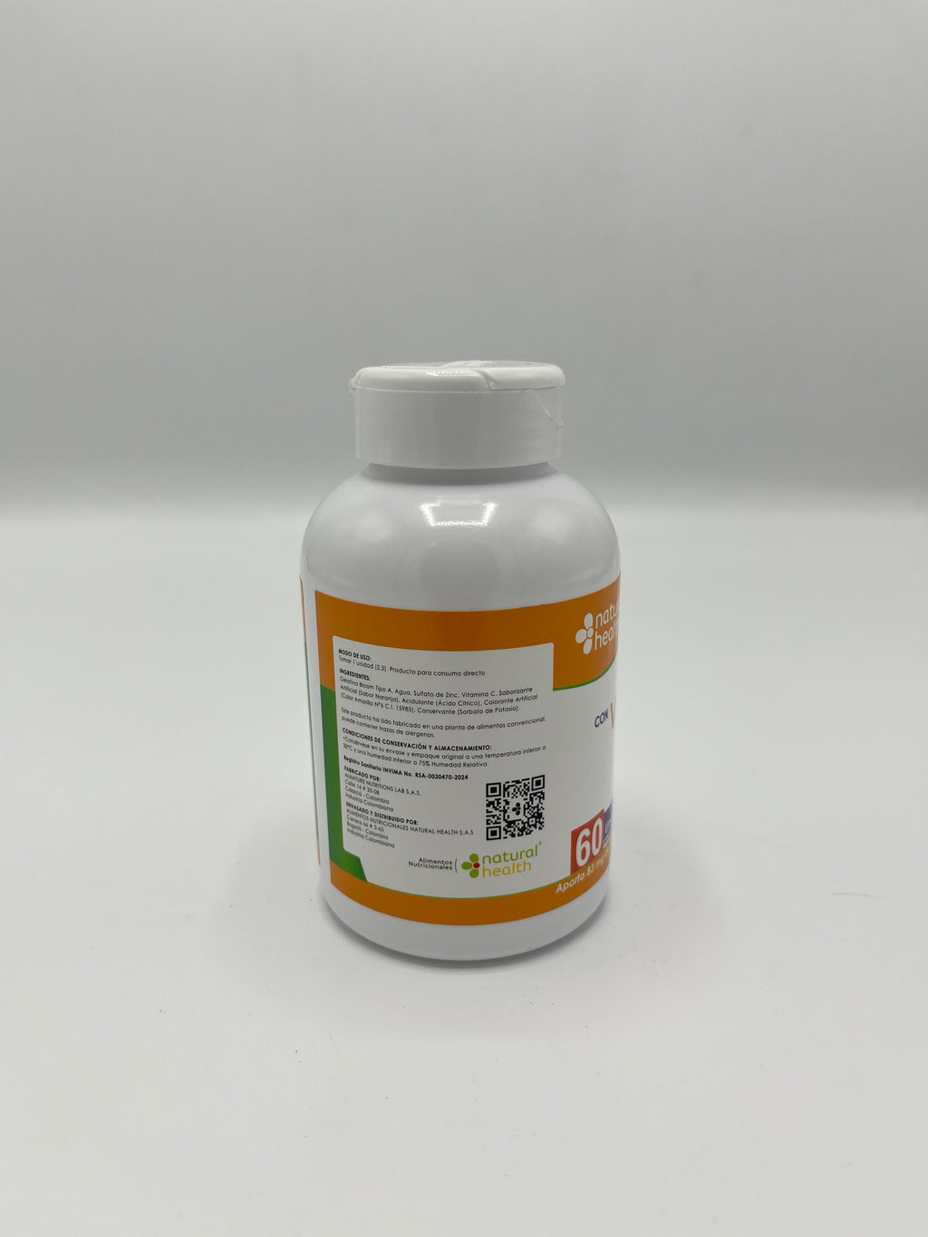 Gummies de Vitamina C y Zinc x60 - Refuerzo Inmunológico Diario