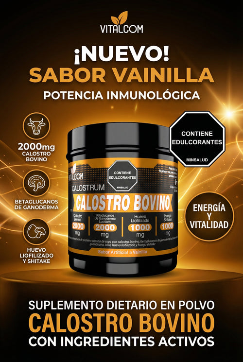 Calostro Bovino 500gr  - Fortalece Sistema Inmunológico
