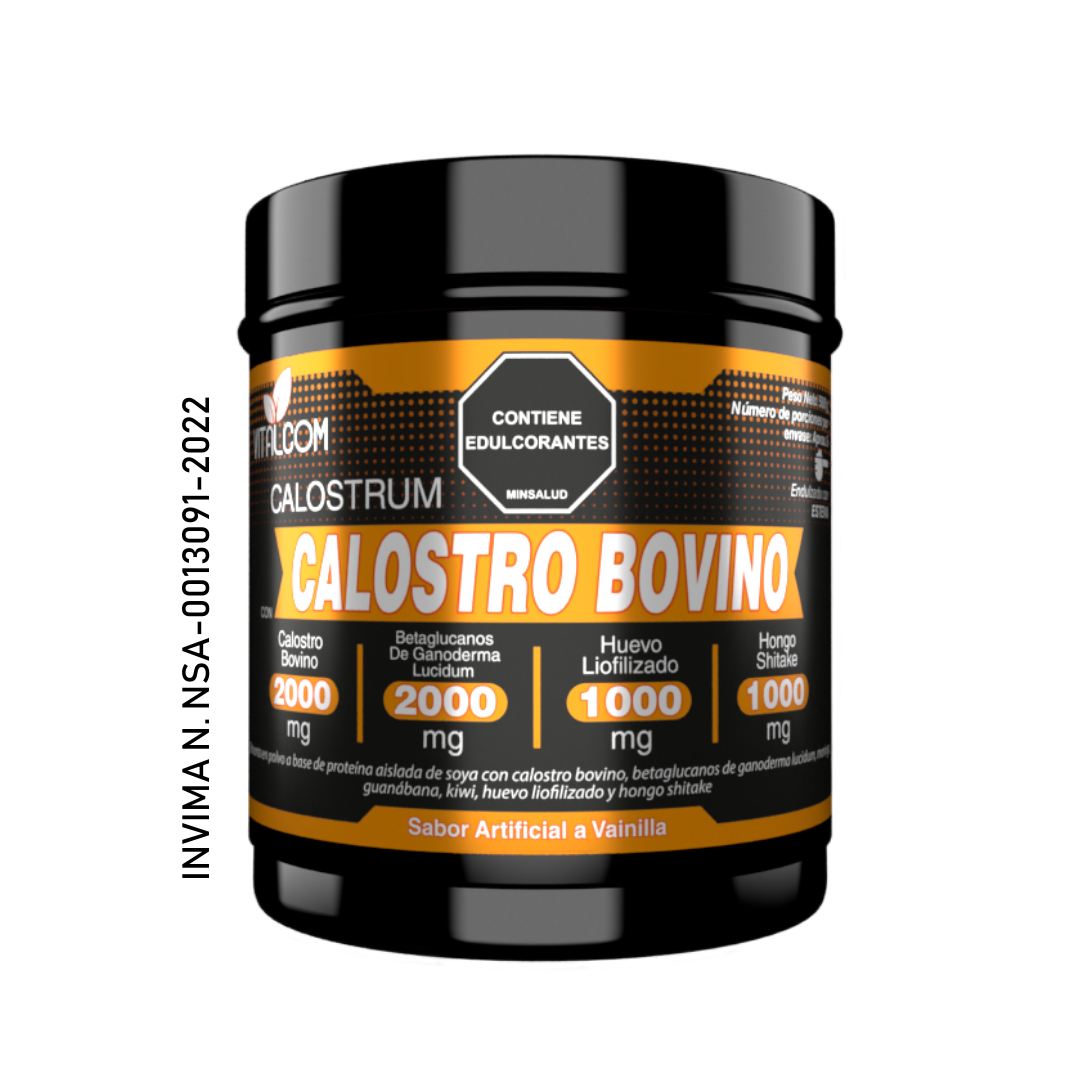 Calostro Bovino 500gr  - Fortalece Sistema Inmunológico