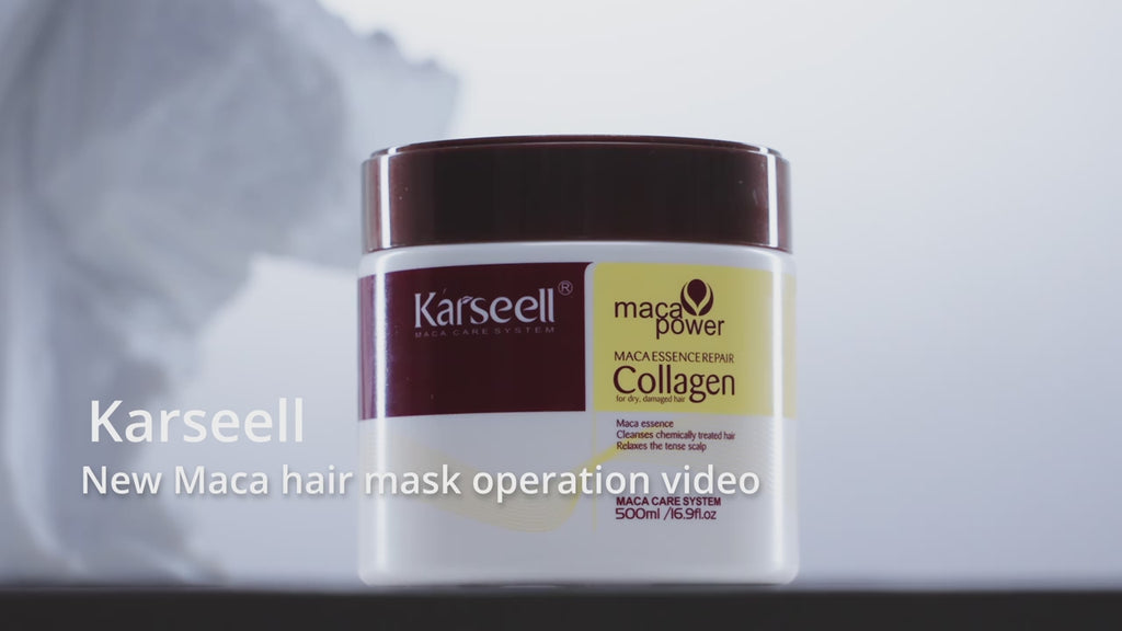 Tratamiento Capilar Karsell Maca Power con Colágeno - Reparación Profunda