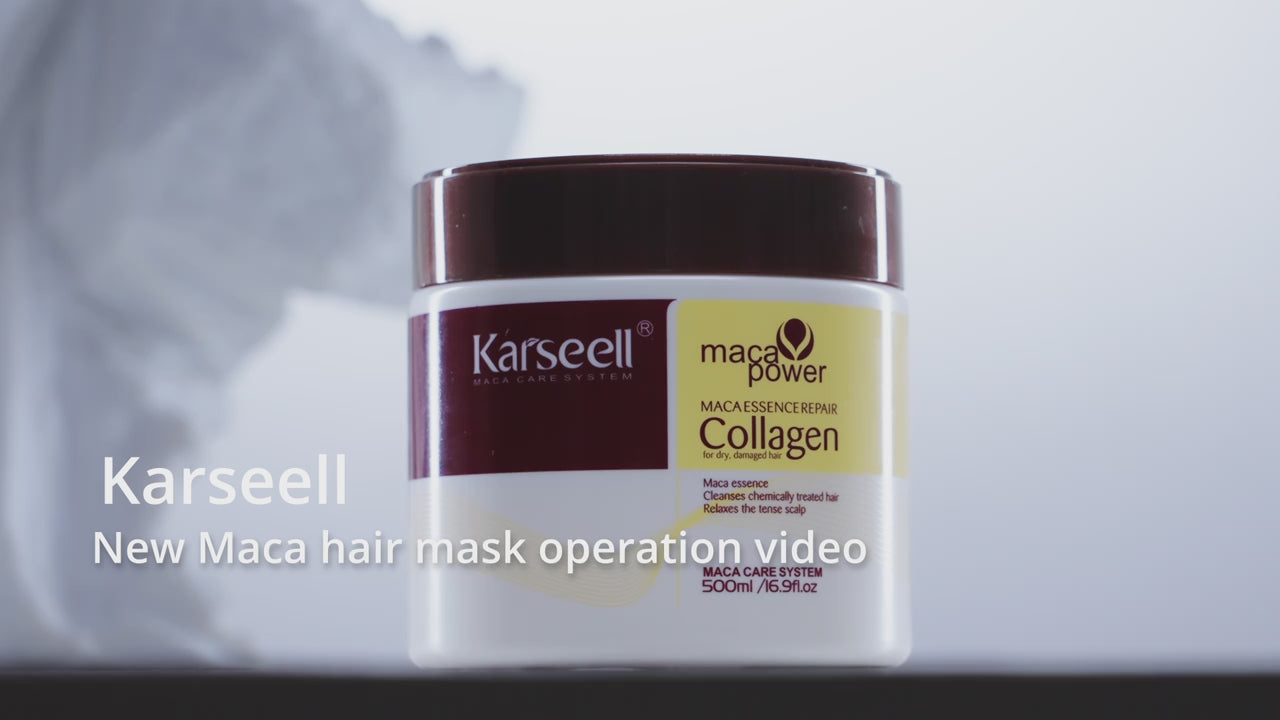 Tratamiento Capilar Karsell Maca Power con Colágeno - Reparación Profunda